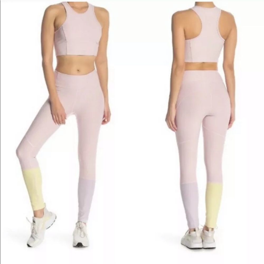 Outdoor Voices Dipped Color 7/8 Leggings Sz XS